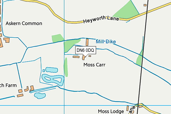 DN6 0DQ map - OS VectorMap District (Ordnance Survey) DN6 0DQ map - OS VectorMap District (Ordnance Survey)
