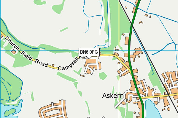 DN6 0FG map - OS VectorMap District (Ordnance Survey) DN6 0FG map - OS VectorMap District (Ordnance Survey)