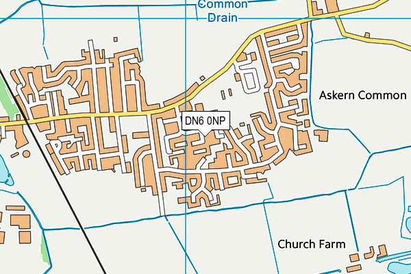 DN6 0NP map - OS VectorMap District (Ordnance Survey) DN6 0NP map - OS VectorMap District (Ordnance Survey)