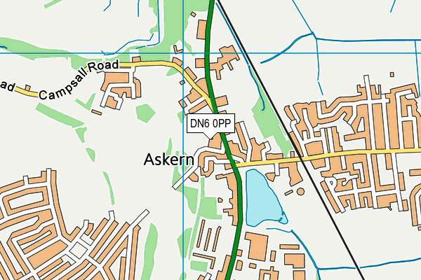 DN6 0PP map - OS VectorMap District (Ordnance Survey) DN6 0PP map - OS VectorMap District (Ordnance Survey)