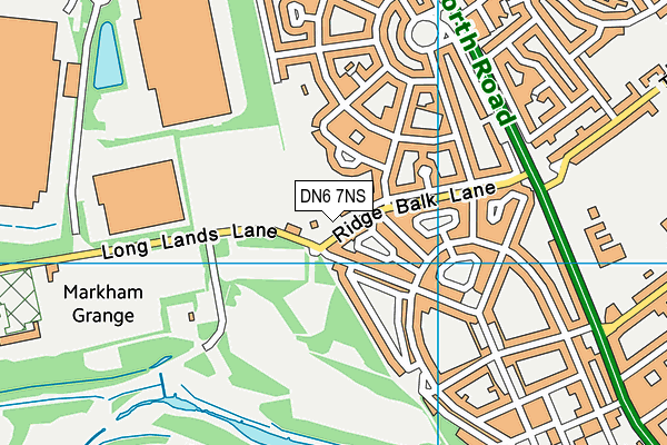 DN6 7NS map - OS VectorMap District (Ordnance Survey) DN6 7NS map - OS VectorMap District (Ordnance Survey)