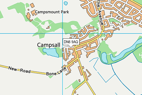 DN6 9AQ map - OS VectorMap District (Ordnance Survey) DN6 9AQ map - OS VectorMap District (Ordnance Survey)