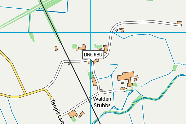 DN6 9BU map - OS VectorMap District (Ordnance Survey) DN6 9BU map - OS VectorMap District (Ordnance Survey)