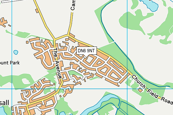 DN6 9NT map - OS VectorMap District (Ordnance Survey) DN6 9NT map - OS VectorMap District (Ordnance Survey)