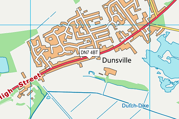 DN7 4BT map - OS VectorMap District (Ordnance Survey) DN7 4BT map - OS VectorMap District (Ordnance Survey)