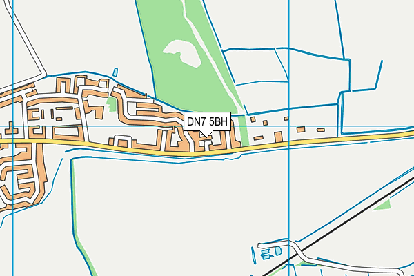 DN7 5BH map - OS VectorMap District (Ordnance Survey) DN7 5BH map - OS VectorMap District (Ordnance Survey)