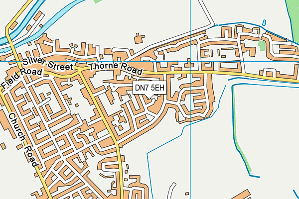 DN7 5EH map - OS VectorMap District (Ordnance Survey) DN7 5EH map - OS VectorMap District (Ordnance Survey)