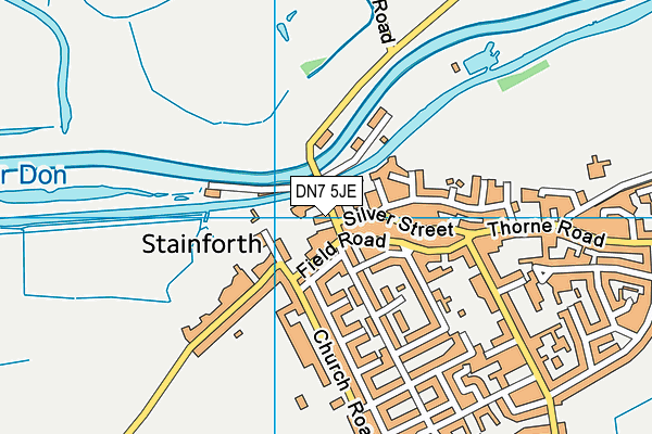DN7 5JE map - OS VectorMap District (Ordnance Survey) DN7 5JE map - OS VectorMap District (Ordnance Survey)