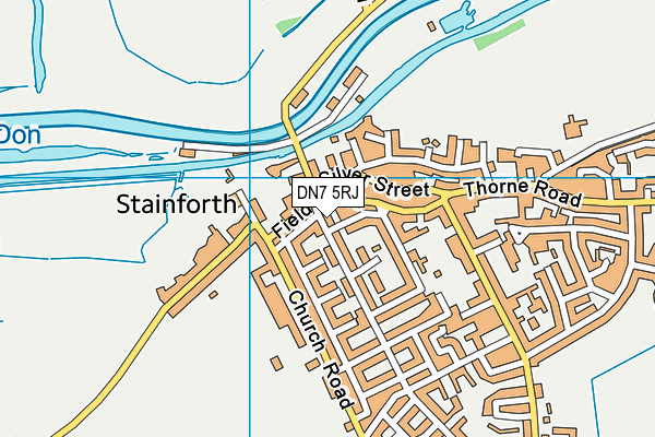 DN7 5RJ map - OS VectorMap District (Ordnance Survey) DN7 5RJ map - OS VectorMap District (Ordnance Survey)