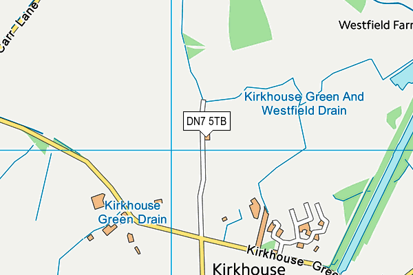 DN7 5TB map - OS VectorMap District (Ordnance Survey) DN7 5TB map - OS VectorMap District (Ordnance Survey)