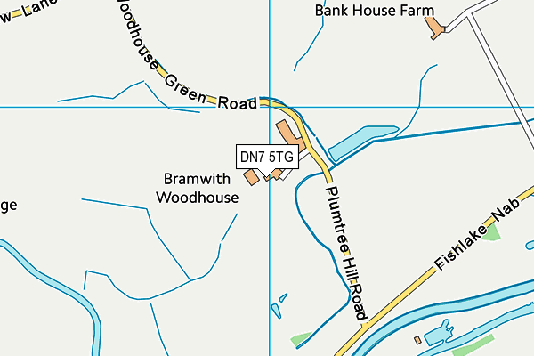 DN7 5TG map - OS VectorMap District (Ordnance Survey) DN7 5TG map - OS VectorMap District (Ordnance Survey)