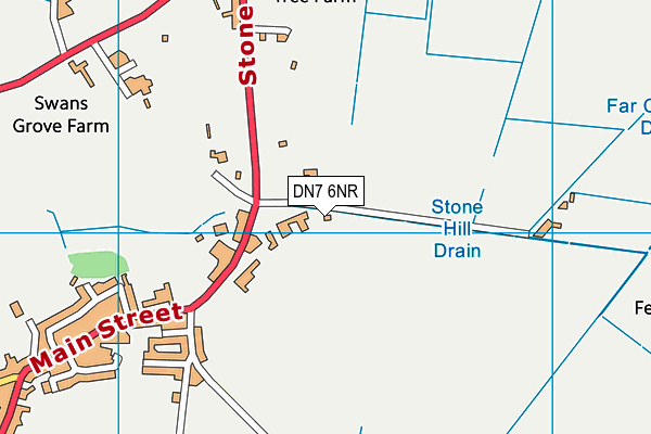 DN7 6NR map - OS VectorMap District (Ordnance Survey) DN7 6NR map - OS VectorMap District (Ordnance Survey)