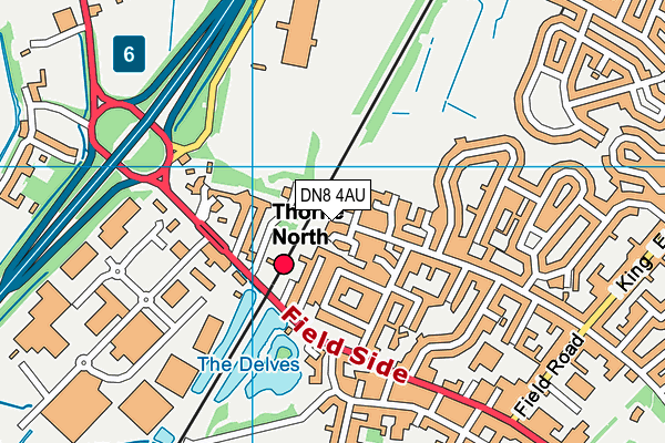 DN8 4AU map - OS VectorMap District (Ordnance Survey) DN8 4AU map - OS VectorMap District (Ordnance Survey)