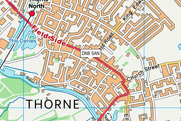 DN8 5AN map - OS VectorMap District (Ordnance Survey) DN8 5AN map - OS VectorMap District (Ordnance Survey)