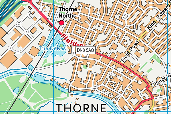 DN8 5AQ map - OS VectorMap District (Ordnance Survey) DN8 5AQ map - OS VectorMap District (Ordnance Survey)