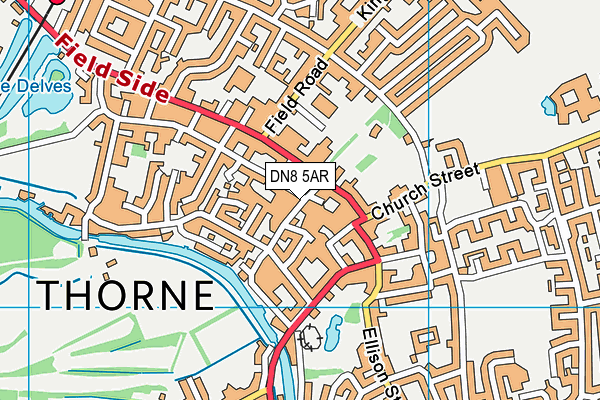 DN8 5AR map - OS VectorMap District (Ordnance Survey) DN8 5AR map - OS VectorMap District (Ordnance Survey)