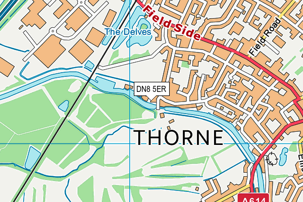 DN8 5ER map - OS VectorMap District (Ordnance Survey) DN8 5ER map - OS VectorMap District (Ordnance Survey)