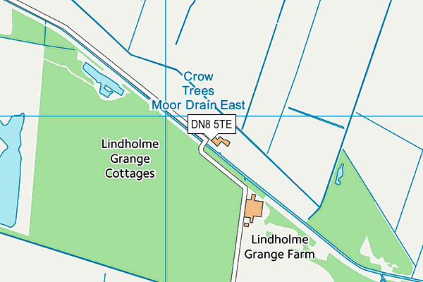 DN8 5TE map - OS VectorMap District (Ordnance Survey) DN8 5TE map - OS VectorMap District (Ordnance Survey)