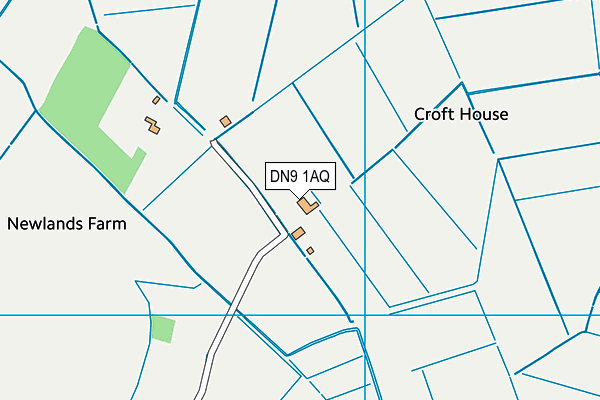 DN9 1AQ map - OS VectorMap District (Ordnance Survey) DN9 1AQ map - OS VectorMap District (Ordnance Survey)