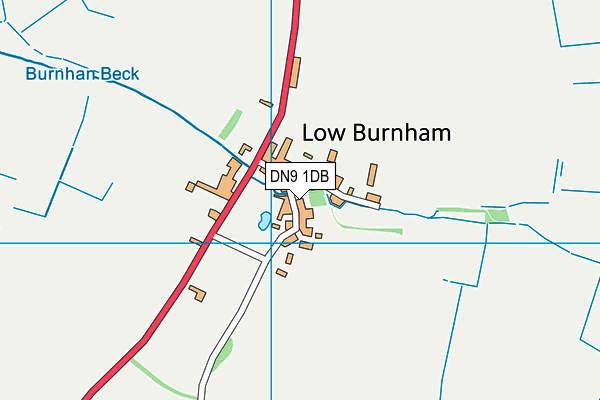 DN9 1DB map - OS VectorMap District (Ordnance Survey) DN9 1DB map - OS VectorMap District (Ordnance Survey)