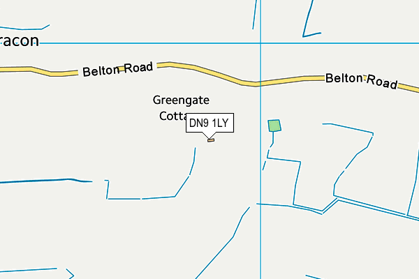 DN9 1LY map - OS VectorMap District (Ordnance Survey) DN9 1LY map - OS VectorMap District (Ordnance Survey)