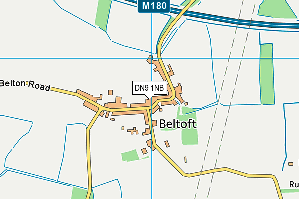 DN9 1NB map - OS VectorMap District (Ordnance Survey) DN9 1NB map - OS VectorMap District (Ordnance Survey)