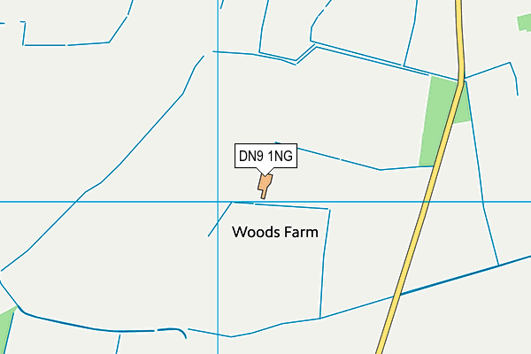 DN9 1NG map - OS VectorMap District (Ordnance Survey) DN9 1NG map - OS VectorMap District (Ordnance Survey)