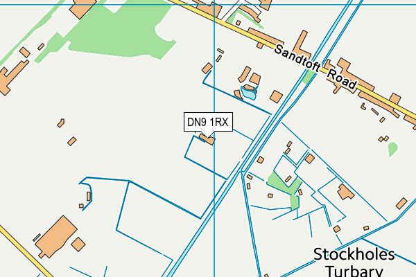 DN9 1RX map - OS VectorMap District (Ordnance Survey) DN9 1RX map - OS VectorMap District (Ordnance Survey)