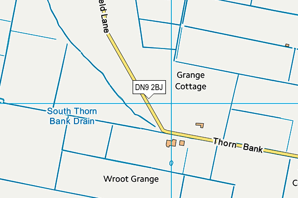 DN9 2BJ map - OS VectorMap District (Ordnance Survey) DN9 2BJ map - OS VectorMap District (Ordnance Survey)
