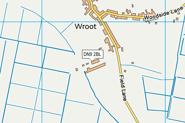 DN9 2BL map - OS VectorMap District (Ordnance Survey) DN9 2BL map - OS VectorMap District (Ordnance Survey)