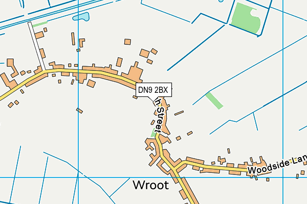 DN9 2BX map - OS VectorMap District (Ordnance Survey) DN9 2BX map - OS VectorMap District (Ordnance Survey)