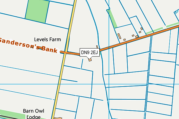 DN9 2EJ map - OS VectorMap District (Ordnance Survey) DN9 2EJ map - OS VectorMap District (Ordnance Survey)