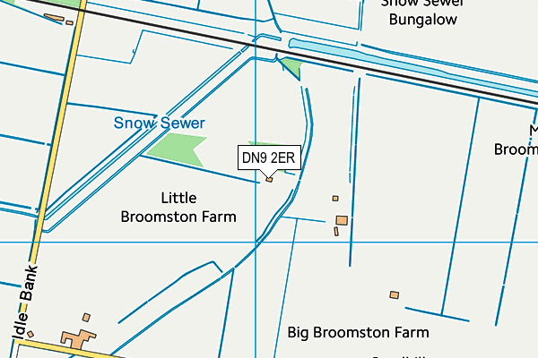 DN9 2ER map - OS VectorMap District (Ordnance Survey) DN9 2ER map - OS VectorMap District (Ordnance Survey)