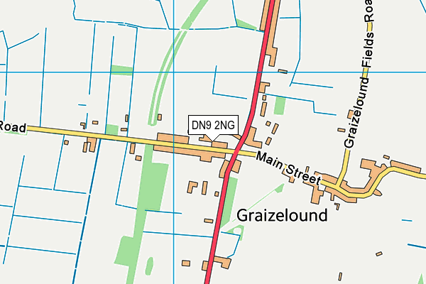 DN9 2NG map - OS VectorMap District (Ordnance Survey) DN9 2NG map - OS VectorMap District (Ordnance Survey)