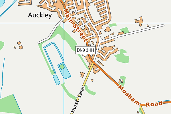 DN9 3HH map - OS VectorMap District (Ordnance Survey) DN9 3HH map - OS VectorMap District (Ordnance Survey)