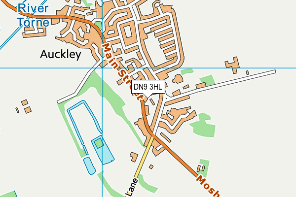 DN9 3HL map - OS VectorMap District (Ordnance Survey) DN9 3HL map - OS VectorMap District (Ordnance Survey)