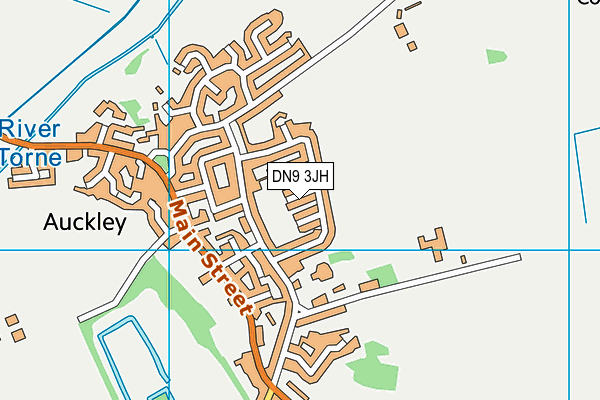 DN9 3JH map - OS VectorMap District (Ordnance Survey) DN9 3JH map - OS VectorMap District (Ordnance Survey)