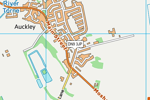 DN9 3JP map - OS VectorMap District (Ordnance Survey) DN9 3JP map - OS VectorMap District (Ordnance Survey)