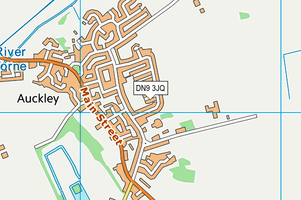 DN9 3JQ map - OS VectorMap District (Ordnance Survey) DN9 3JQ map - OS VectorMap District (Ordnance Survey)
