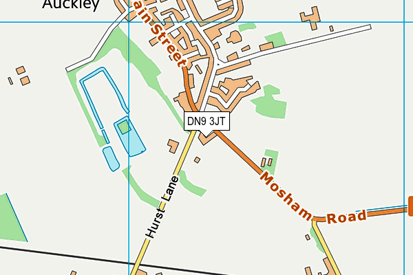 DN9 3JT map - OS VectorMap District (Ordnance Survey) DN9 3JT map - OS VectorMap District (Ordnance Survey)