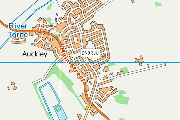 DN9 3JU map - OS VectorMap District (Ordnance Survey) DN9 3JU map - OS VectorMap District (Ordnance Survey)