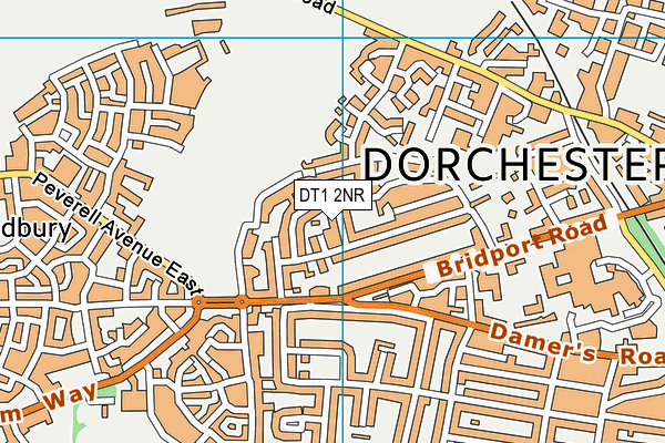 DT1 2NR map - OS VectorMap District (Ordnance Survey) DT1 2NR map - OS VectorMap District (Ordnance Survey)