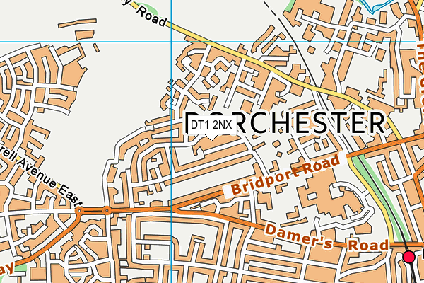 DT1 2NX map - OS VectorMap District (Ordnance Survey) DT1 2NX map - OS VectorMap District (Ordnance Survey)