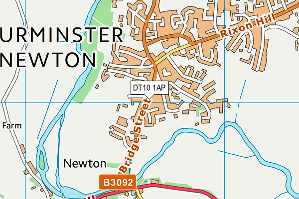 DT10 1AP map - OS VectorMap District (Ordnance Survey)