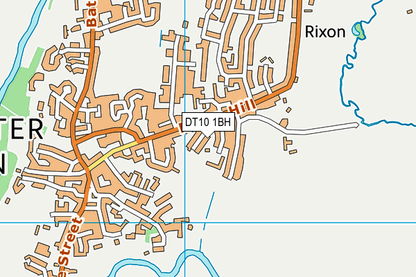 DT10 1BH map - OS VectorMap District (Ordnance Survey)