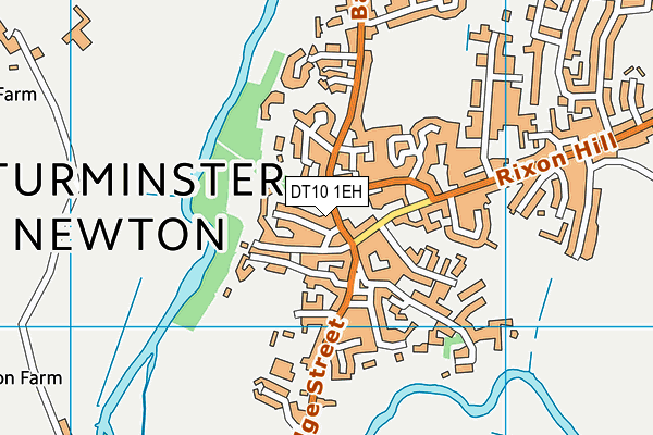 DT10 1EH map - OS VectorMap District (Ordnance Survey)