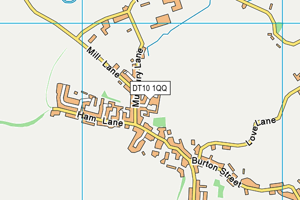 DT10 1QQ map - OS VectorMap District (Ordnance Survey) DT10 1QQ map - OS VectorMap District (Ordnance Survey)
