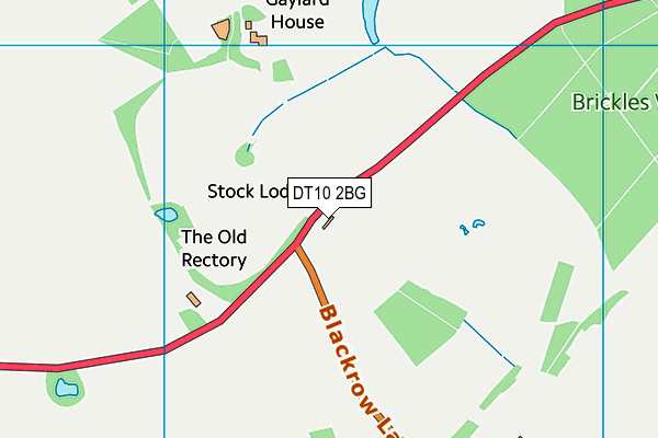 DT10 2BG map - OS VectorMap District (Ordnance Survey) DT10 2BG map - OS VectorMap District (Ordnance Survey)