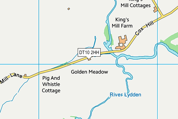 DT10 2HH map - OS VectorMap District (Ordnance Survey) DT10 2HH map - OS VectorMap District (Ordnance Survey)