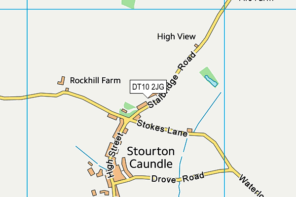 DT10 2JG map - OS VectorMap District (Ordnance Survey) DT10 2JG map - OS VectorMap District (Ordnance Survey)